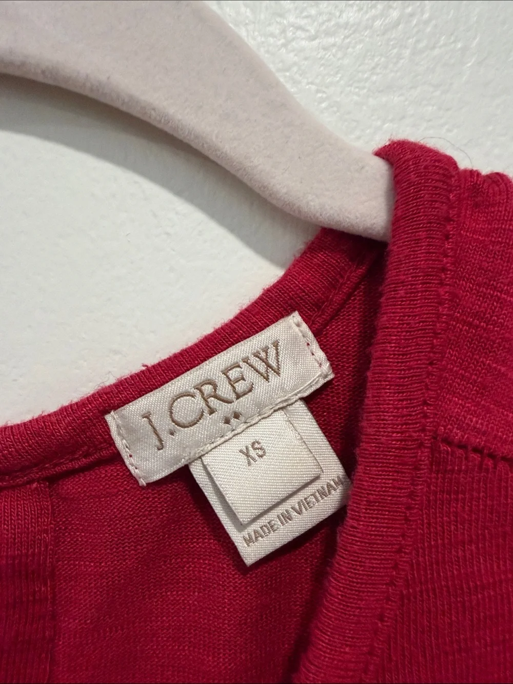 J. Crew Red Layered Sleeveless Tank Top